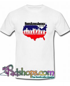 Hands Across America T shirt SL