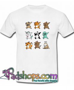 Happy Animals Dabbing T shirt SL