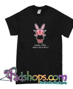 Happy Bunny Trampy Crazy T-Shirt