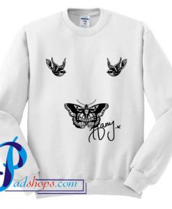 Harry Styles Tattoo Signature Sweatshirt