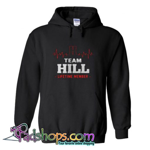 Heartbeat team Hill lifetime member Hoodie SL