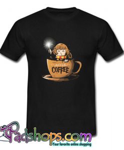 Hermione Harry Potter Accio Coffee Tshirt SL