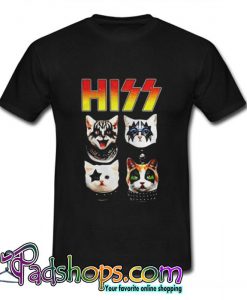 Hiss Kiss Hiss Cat T Shirt (PSM)