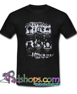 Hollywood Undead Mugshot On Black T Shirt SL