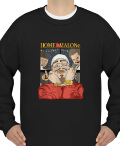 Home Alone and Post Malone Mashup sweatshirt