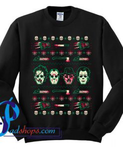Horror Movie Christmas Sweatshirt