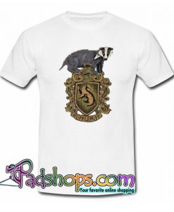 Hufflepuff Crest T Shirt SL