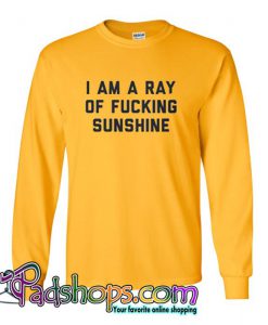 I Am a Ray of Fucking Sunshine Sweatshirt SL