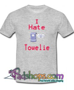 I Hate Towelie Sport Grey T shirt SL