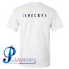 Insecure T Shirt Back