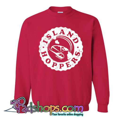 Island Hoppers red Sweatshirt SL