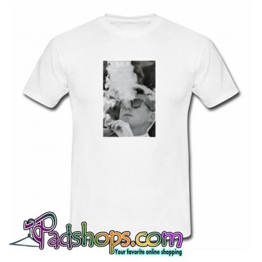 JFK Smoking with Shades John F Kennedy President Trending tT shirt SL