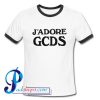 J'adore GCDS Ringer Shirt