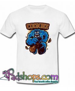 Jacked Cookie Monster T Shirt SL