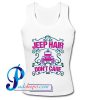 Jeep Hair Don’t Care Floral Jeep Tank Top