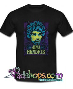 Jimi Hendrix Are You Experienced  T shirt SL