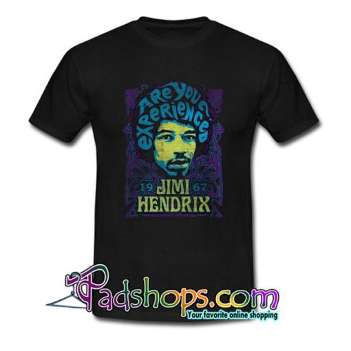 Jimi Hendrix Are You Experienced  T shirt SL