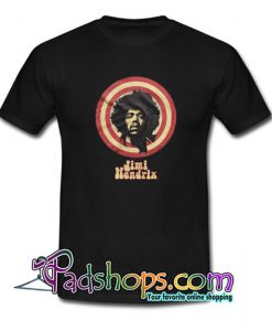 Jimi Hendrix Black Tshirt SL
