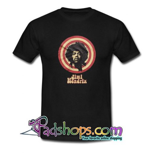 Jimi Hendrix Black Tshirt SL