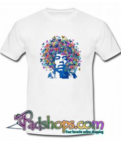 Jimi Hendrix  Men Print  T shirt SL
