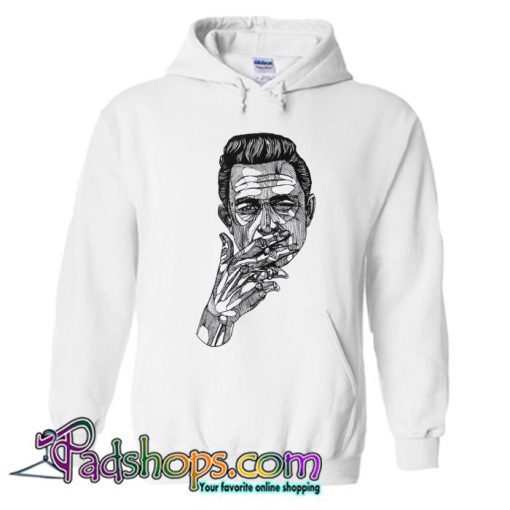 Johnny Cash Vector Hoodie SL