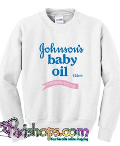 Johnson s Baby Oil Sweatshirt SL