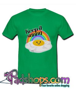 Keep It Sunny Egg Boy T shirt SL