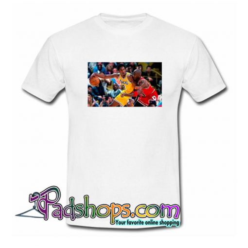 Kobe Bryant vs Michael Jordan T Shirt SL