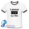 Lamour C'est La Vie Ringer Shirt