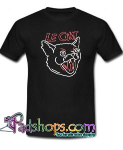 Le Chat Is Here T Shirt SL