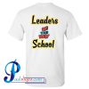 Leaders Of The New School T Shirt Back
