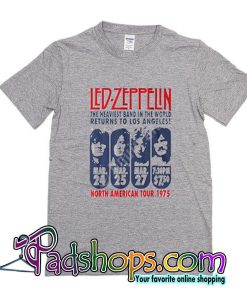Led Zeppelin Zeppelin LA 1975 T-Shirt