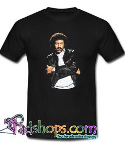 Lionel Richie All Night Long Pic Image Adult Black T Shirt  SL