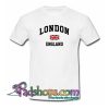 London England Flag T Shirt SL