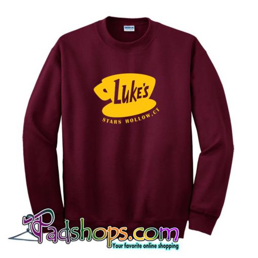 Luke s Diner Stars Hollow Sweatshirt SL