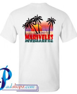 Mariveles Sunset T Shirt Back