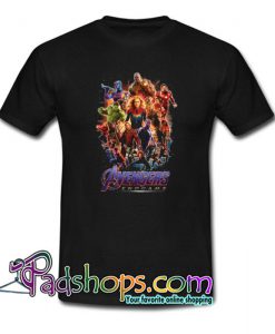 Marvel Avengers Endgame Black T Shirt SL