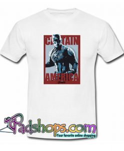 Marvel Avengers Endgame Captain Poster T Shirt SL