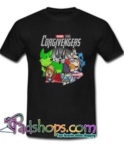 Marvel avengers endgame corgi Corgivengers T Shirt SL