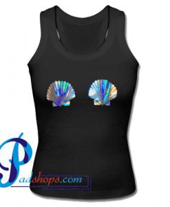 Mermaid Seashell Hologram Tank Top