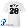 Mickey 28 T Shirt Back