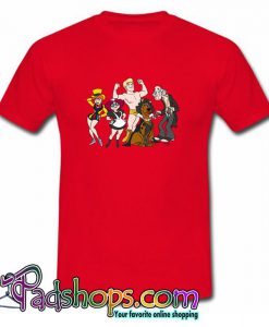 Midnight With The Gang Scooby Doo T Shirt (PSM)
