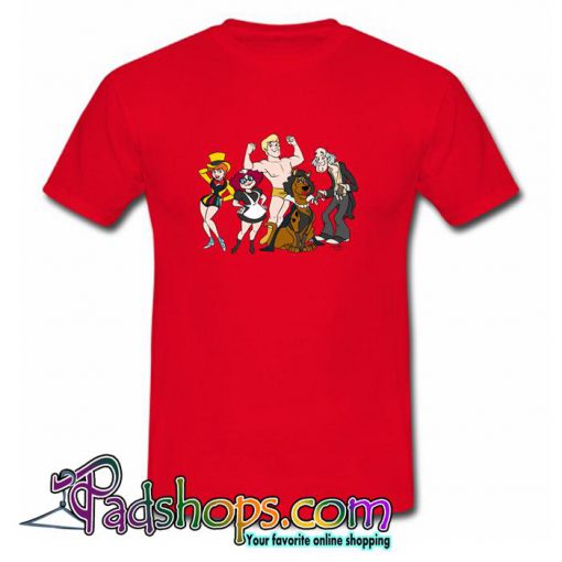 Midnight With The Gang Scooby Doo T Shirt (PSM)
