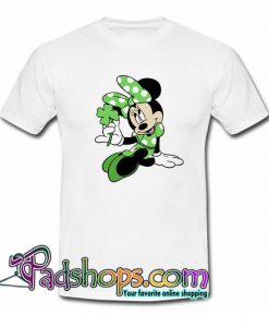 Minnie Mouse Patrick s Day T Shirt SL