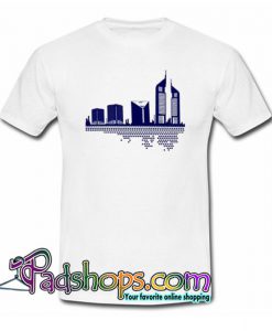 Modern City Silhouette T Shirt SL