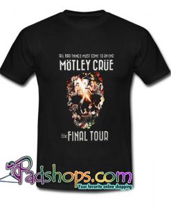 Motley Crue Admat Final Tour T shirt SL