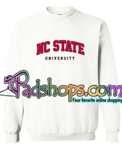 NC state university sweatshirt unisex adult