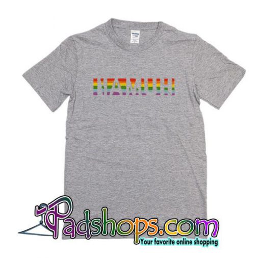 Namuh Rainbow Striped T-Shirt