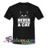 Never Outstubborn A Cat T Shirt SL