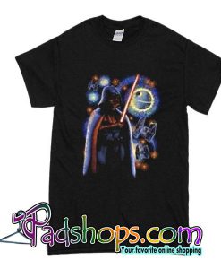 New Star Wars Darth Vader Starry Night T-Shirt